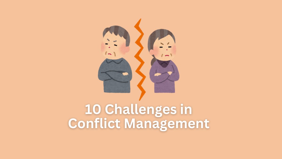 challenges in conflict management